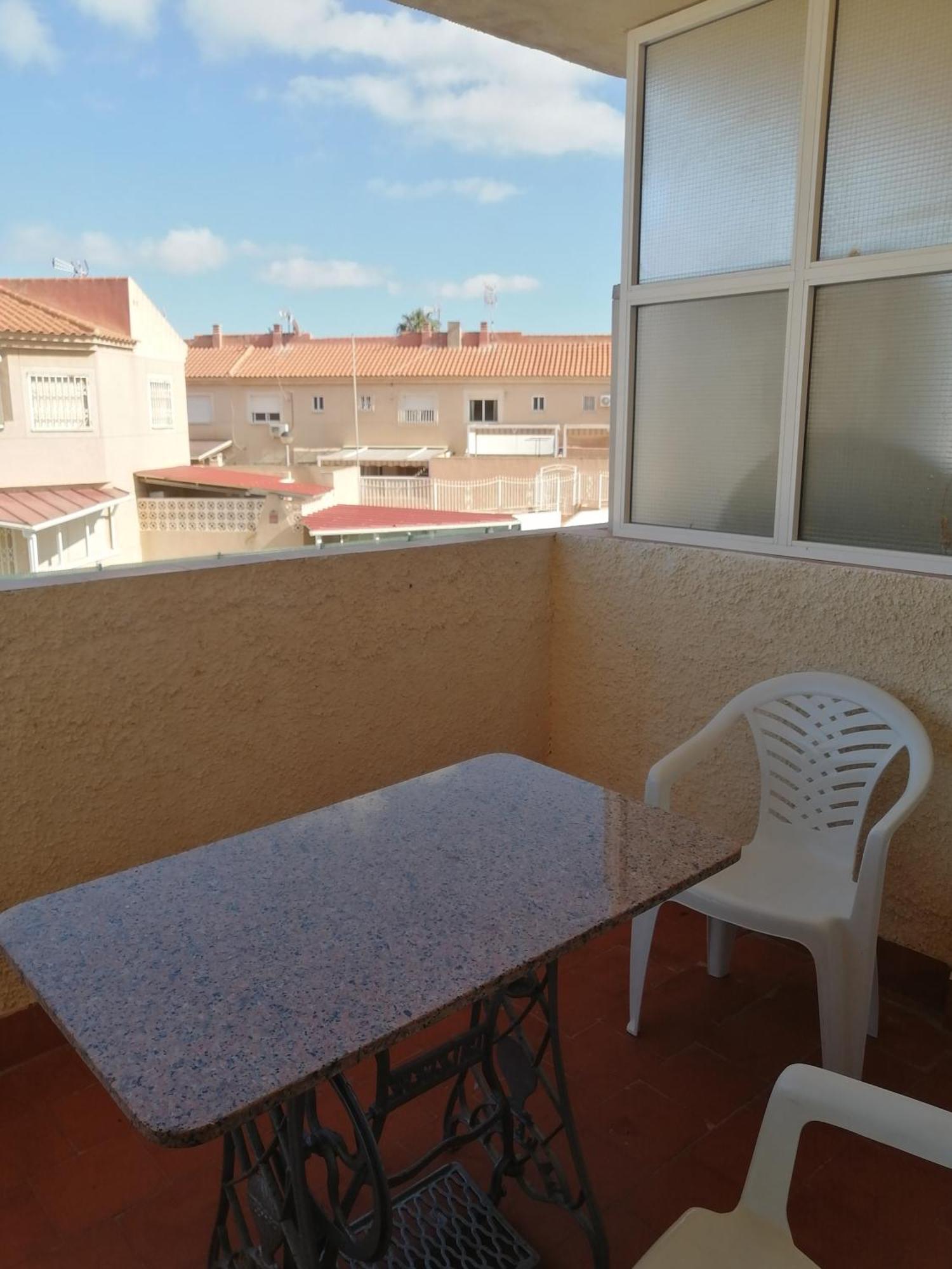 Apartamento En Los Nietos Con Piscina Comunitaria. Bagian luar foto